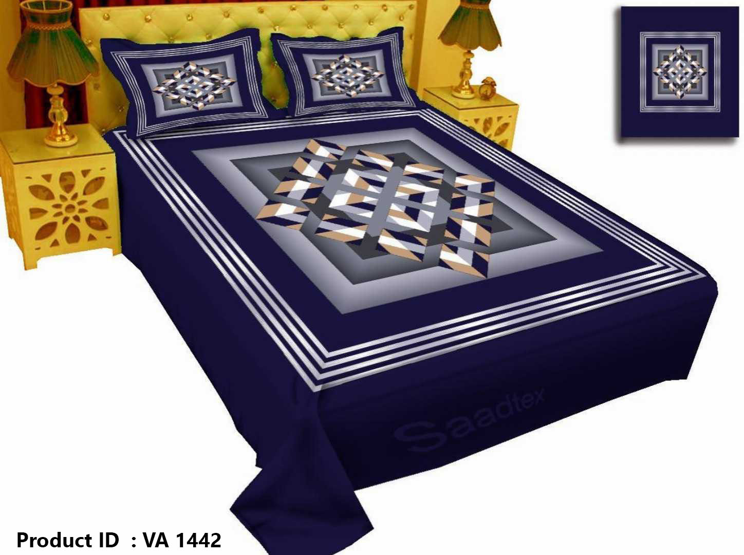 Digital Printed Luxury Pakiza Home tex