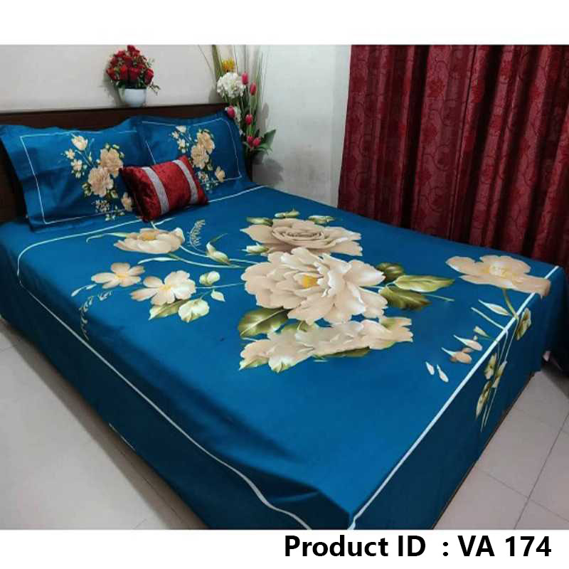 Luxury Panel Cotton Bed Sheet